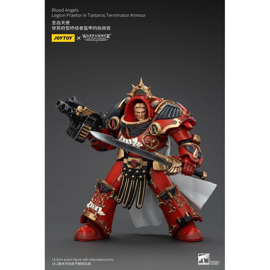 Warhammer The Horus Heresy Action Figure 1/18 Blood Angels Legion Praetor in Tartaros Terminator Armour 14cm1