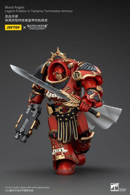 Warhammer The Horus Heresy Action Figure 1/18 Blood Angels Legion Praetor in Tartaros Terminator Armour 14cm4