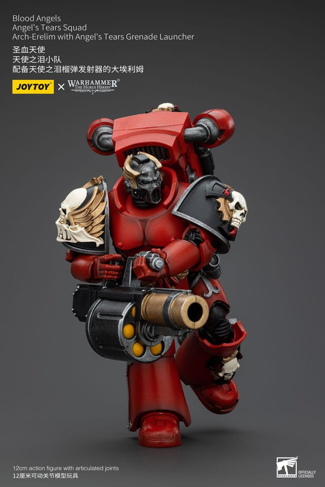 Warhammer The Horus Heresy Action Figure 1/18 Blood Angels Angel's Tears Squad Arch-Erelim with Angel's Tears Grenade Launcher 12cm4