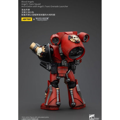 Warhammer The Horus Heresy Action Figure 1/18 Blood Angels Angel's Tears Squad Arch-Erelim with Angel's Tears Grenade Launcher 12cm2