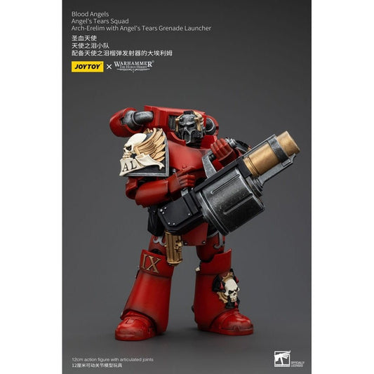 Warhammer The Horus Heresy Action Figure 1/18 Blood Angels Angel's Tears Squad Arch-Erelim with Angel's Tears Grenade Launcher 12cm1