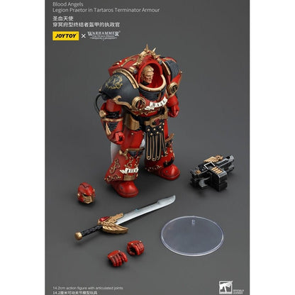 Warhammer The Horus Heresy Action Figure 1/18 Blood Angels Legion Praetor in Tartaros Terminator Armour 14cm2