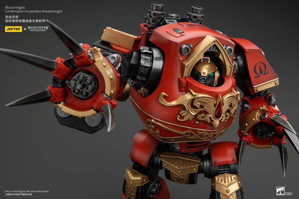 Warhammer The Horus Heresy Action Figure 1/18 Blood Angels Contemptor-Incaendius Dreadnought 24cm10