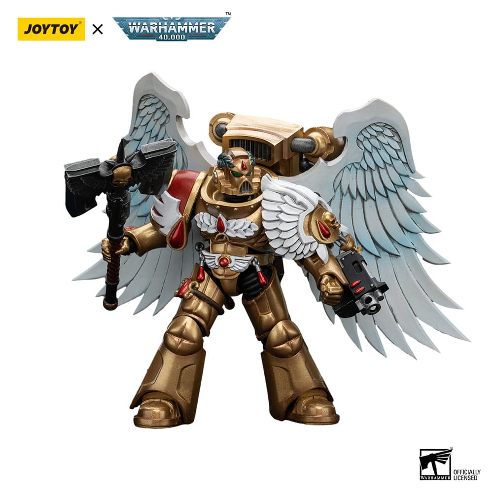 Warhammer The Horus Heresy Action Figure 1/18 Blood Angels Sanguinary Guard with Encarmine Axe 12cm8