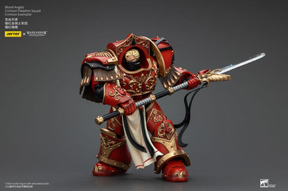 Warhammer The Horus Heresy Action Figure 1/18 Blood Angels Crimson Paladins Squad Crimson Exemplar 14cm12