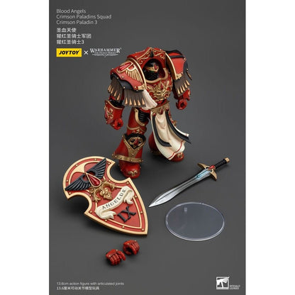 Warhammer The Horus Heresy Action Figure 1/18 Blood Angels Crimson Paladins Squad Crimson Paladin 3 14cm2