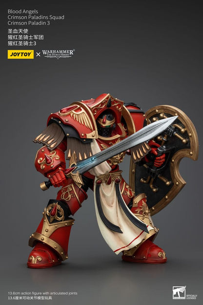 Warhammer The Horus Heresy Action Figure 1/18 Blood Angels Crimson Paladins Squad Crimson Paladin 3 14cm5