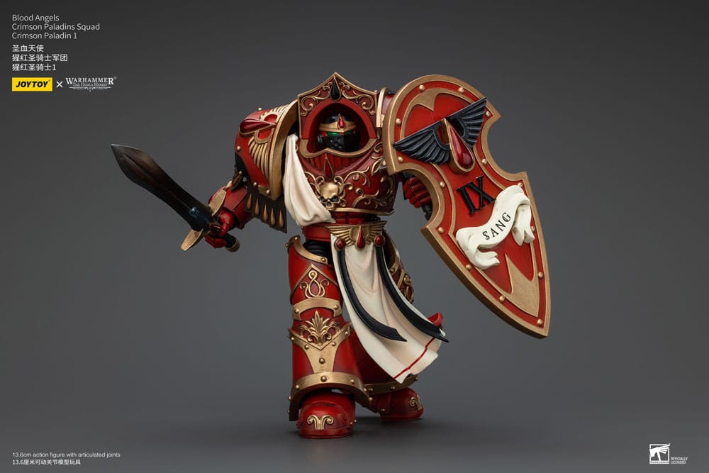 Warhammer The Horus Heresy Action Figure 1/18 Blood Angels Crimson Paladins Squad Crimson Paladin 1 14cm7
