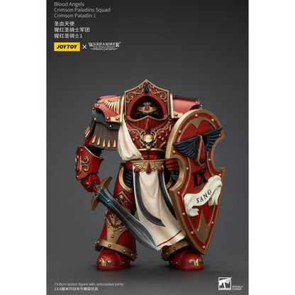Warhammer The Horus Heresy Action Figure 1/18 Blood Angels Crimson Paladins Squad Crimson Paladin 1 14cm3