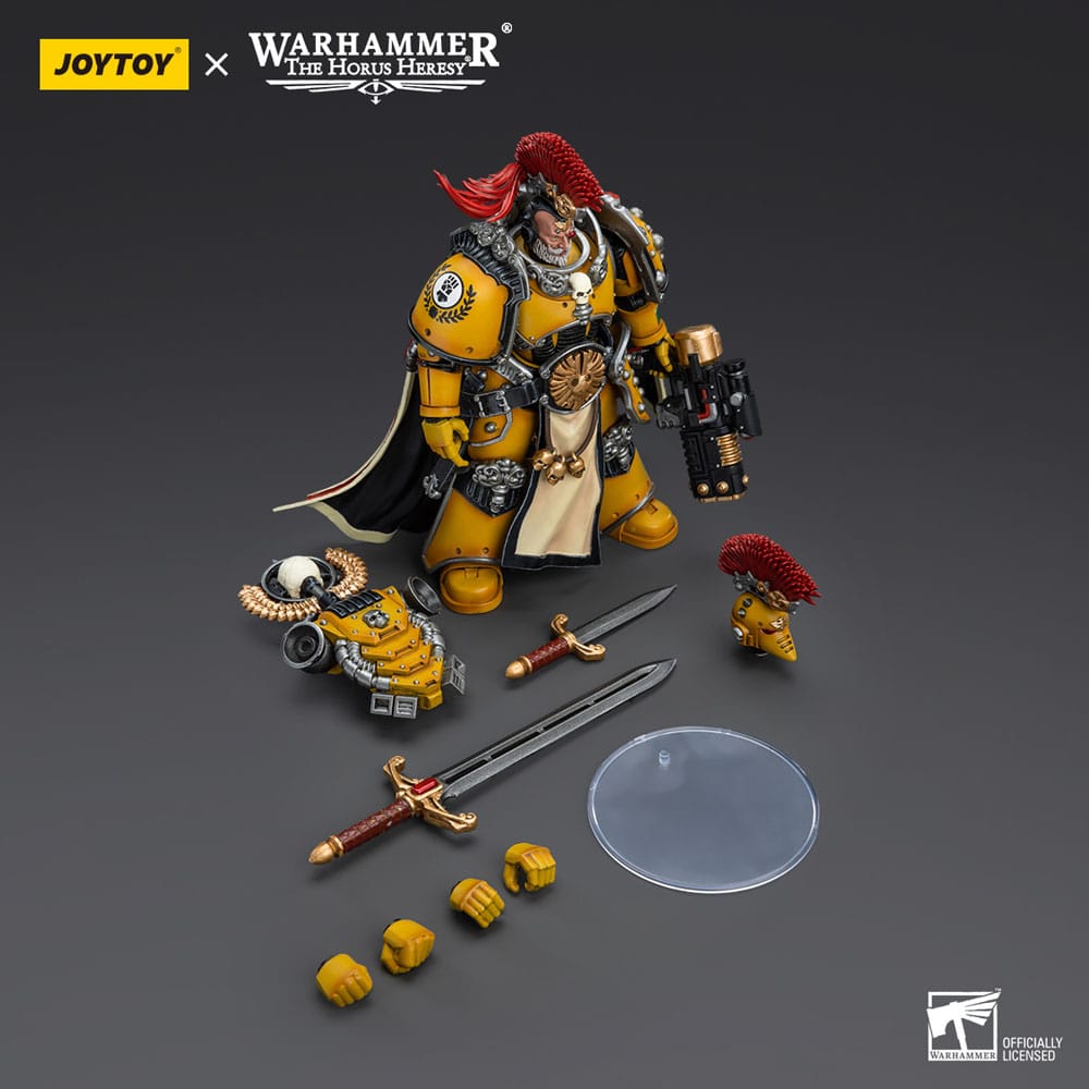 Warhammer The Horus Heresy Action Figure 1/18 Imperial Fists Legion Praetor with Power Sword 12cm13