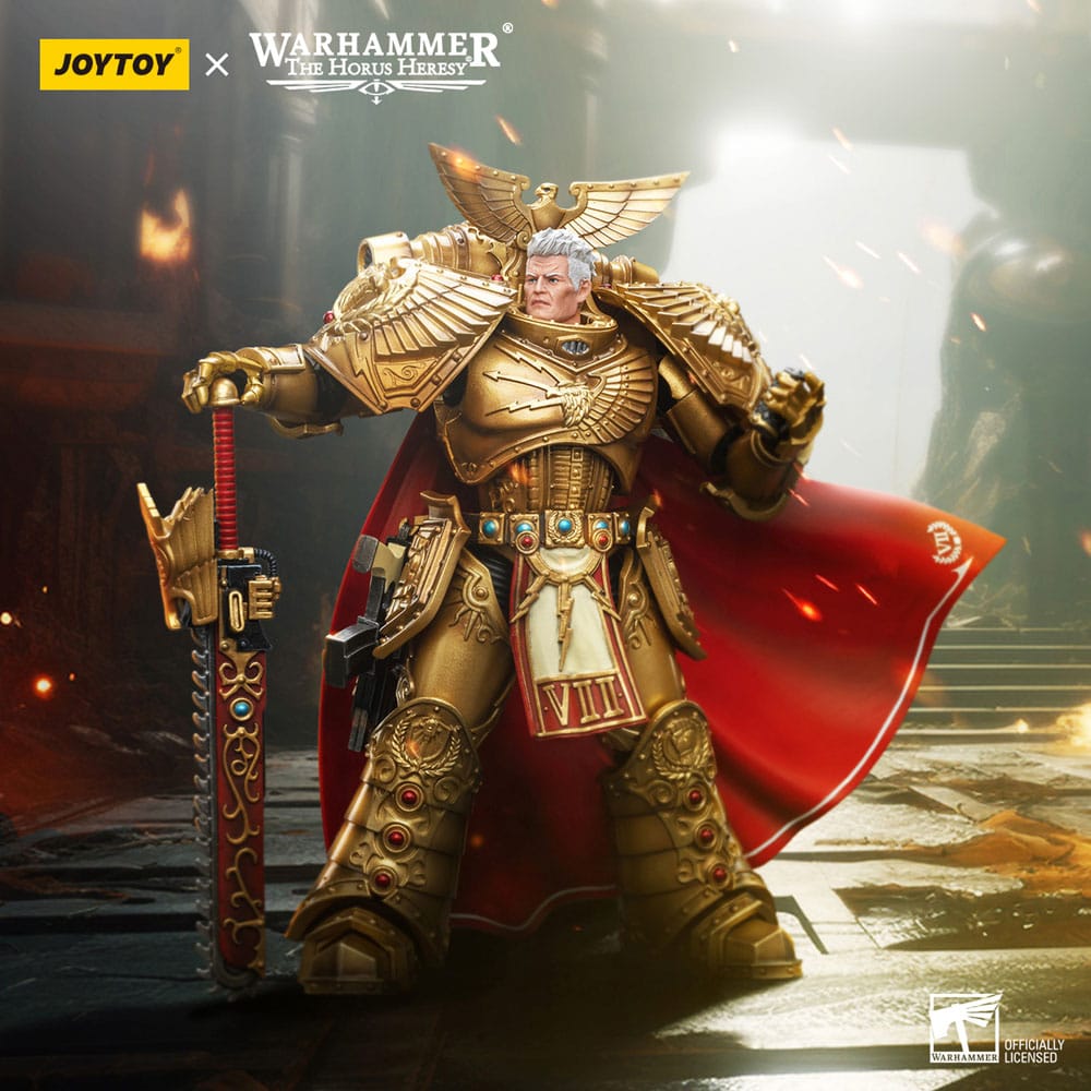 Warhammer The Horus Heresy Action Figure 1/18 Imperial Fists Rogal Dorn Primarch of the 7th Legion 12cm6