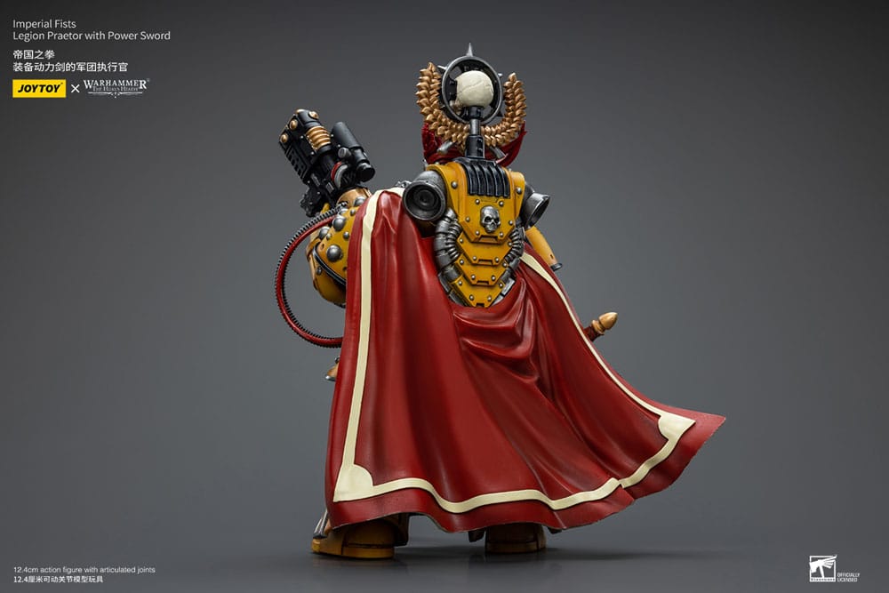 Warhammer The Horus Heresy Action Figure 1/18 Imperial Fists Legion Praetor with Power Sword 12cm5
