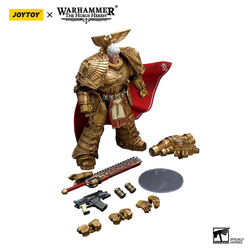 Warhammer The Horus Heresy Action Figure 1/18 Imperial Fists Rogal Dorn Primarch of the 7th Legion 12cm5