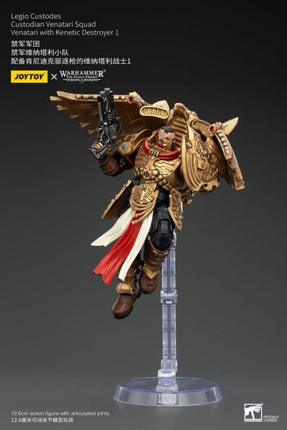Warhammer The Horus Heresy Action Figure 1/18 Legio Custodes Custodian Venatari Squad Venatari with Kenetic Destroyer 1 13cm9
