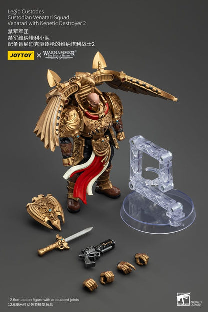 Warhammer The Horus Heresy Action Figure 1/18 Legio Custodes Custodian Venatari Squad Venatari with Kenetic Destroyer 2 13cm2