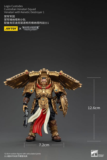 Warhammer The Horus Heresy Action Figure 1/18 Legio Custodes Custodian Venatari Squad Venatari with Kenetic Destroyer 1 13cm10