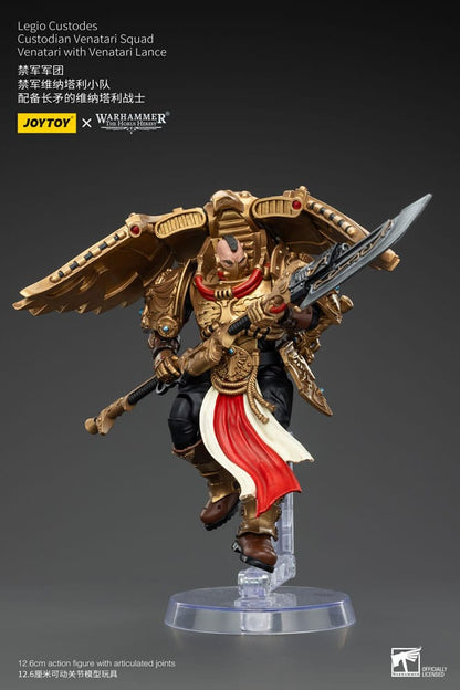 Warhammer The Horus Heresy Action Figure 1/18 Legio Custodes Custodian Venatari Squad Venatari with Venatari Lance 13cm8