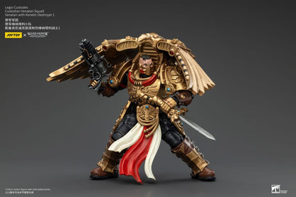 Warhammer The Horus Heresy Action Figure 1/18 Legio Custodes Custodian Venatari Squad Venatari with Kenetic Destroyer 1 13cm7