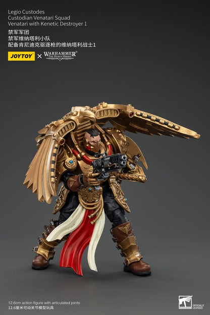 Warhammer The Horus Heresy Action Figure 1/18 Legio Custodes Custodian Venatari Squad Venatari with Kenetic Destroyer 1 13cm6