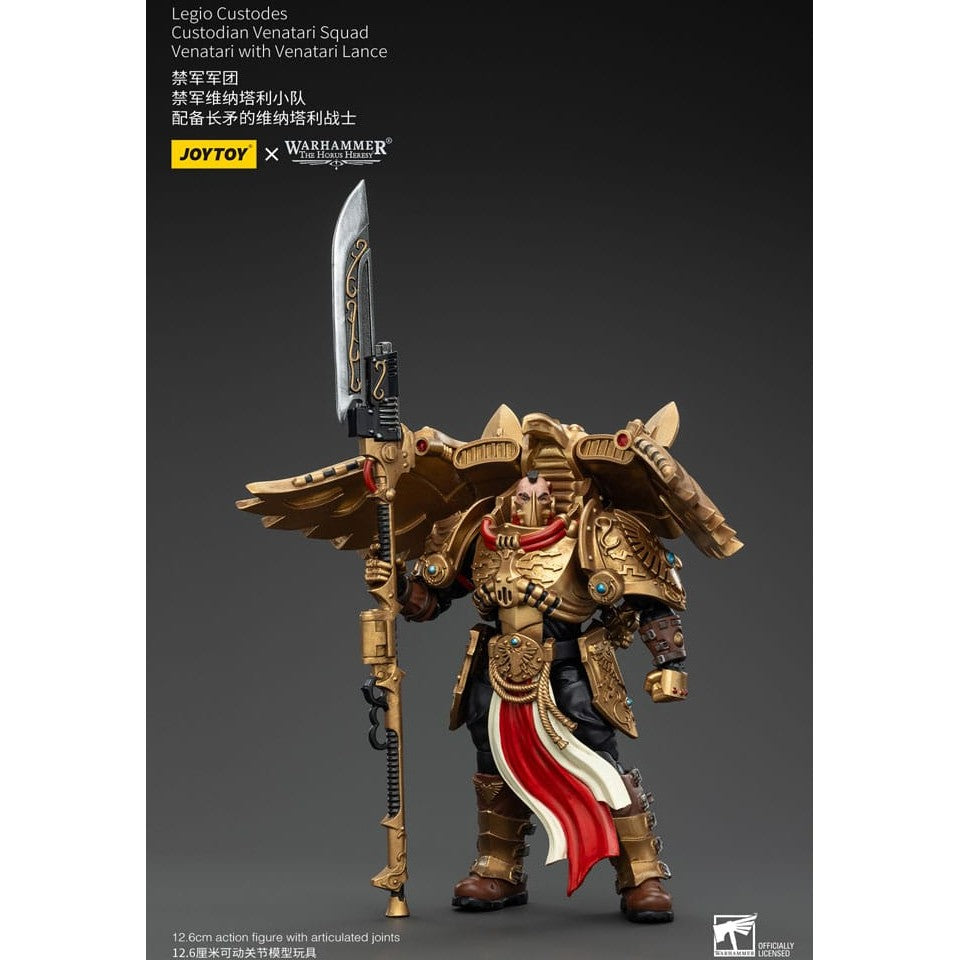 Warhammer The Horus Heresy Action Figure 1/18 Legio Custodes Custodian Venatari Squad Venatari with Venatari Lance 13cm3