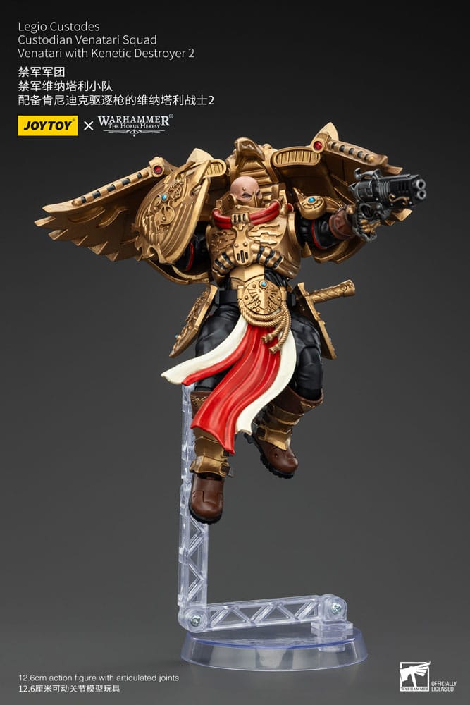 Warhammer The Horus Heresy Action Figure 1/18 Legio Custodes Custodian Venatari Squad Venatari with Kenetic Destroyer 2 13cm8