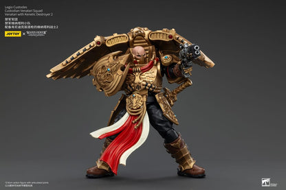 Warhammer The Horus Heresy Action Figure 1/18 Legio Custodes Custodian Venatari Squad Venatari with Kenetic Destroyer 2 13cm5