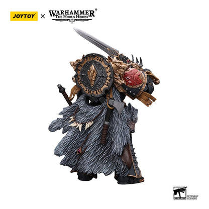 Warhammer The Horus Heresy Action Figure 1/18 Space Wolves Leman Russ Primarch of the VIth Legion 12cm3