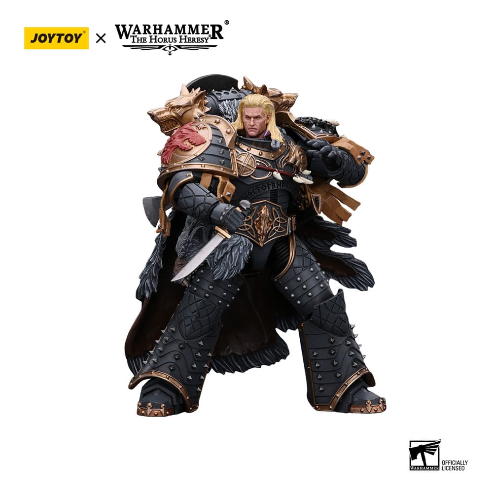 Warhammer The Horus Heresy Action Figure 1/18 Space Wolves Leman Russ Primarch of the VIth Legion 12cm4