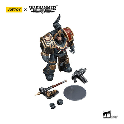Warhammer The Horus Heresy Action Figure 1/18 Space Wolves Varagyr Wolf Guard Squad Varagyr Thegn 12cm2