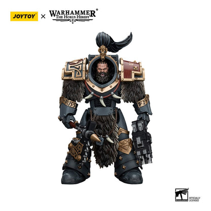 Warhammer The Horus Heresy Action Figure 1/18 Space Wolves Varagyr Wolf Guard Squad Varagyr Thegn 12cm1