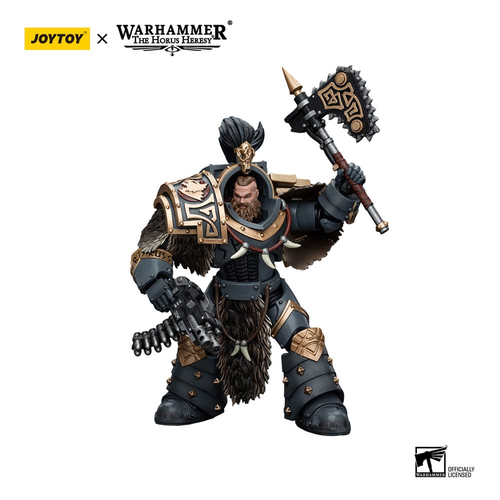 Warhammer The Horus Heresy Action Figure 1/18 Space Wolves Varagyr Wolf Guard Squad Varagyr Terminator 4 12cm5