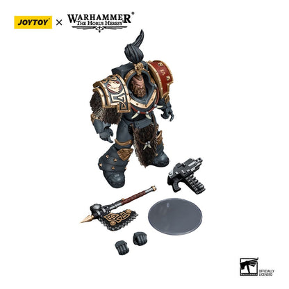Warhammer The Horus Heresy Action Figure 1/18 Space Wolves Varagyr Wolf Guard Squad Varagyr Terminator 4 12cm2