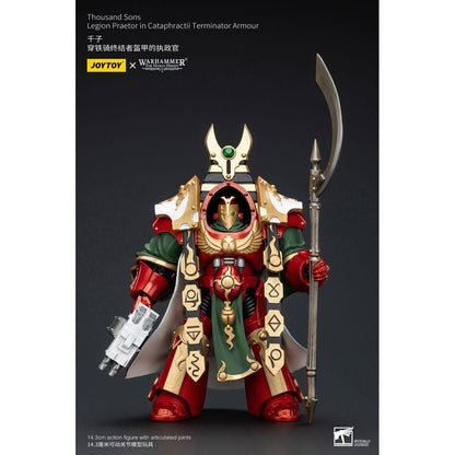 Warhammer The Horus Heresy Action Figure 1/18 Thousand sons Legion Praetor in Cataphractii Terminator Armour 14cm1