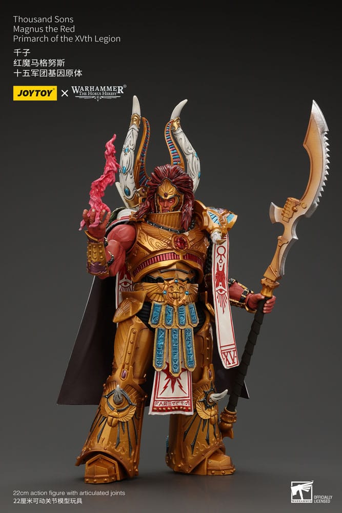 Warhammer The Horus Heresy Action Figure 1/18 Thousand sons Magnus the Red Primarch of the XVth Legion 22cm12