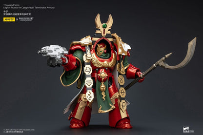 Warhammer The Horus Heresy Action Figure 1/18 Thousand sons Legion Praetor in Cataphractii Terminator Armour 14cm5