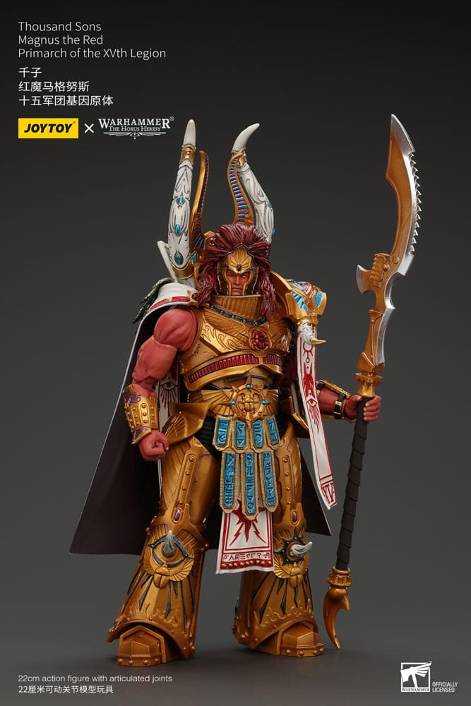 Warhammer The Horus Heresy Action Figure 1/18 Thousand sons Magnus the Red Primarch of the XVth Legion 22cm5