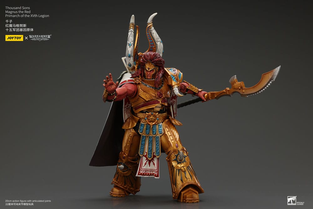 Warhammer The Horus Heresy Action Figure 1/18 Thousand sons Magnus the Red Primarch of the XVth Legion 22cm7