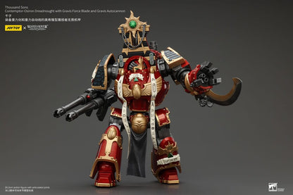 Warhammer The Horus Heresy Action Figure 1/18 Thousand Sons Contemptor-Osiron Dreadnought with Gravis Force Blade And Gravis Autocannon 30cm10