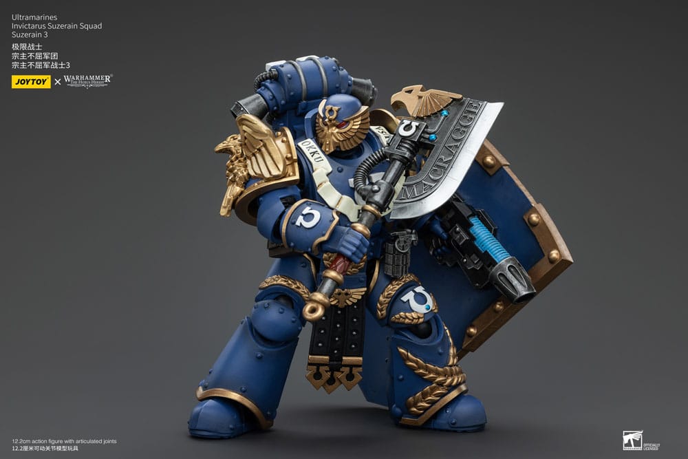 Warhammer The Horus Heresy Action Figure 1/18 Ultramarines Invictarus Suzerain Squad Suzerain 3 12cm6