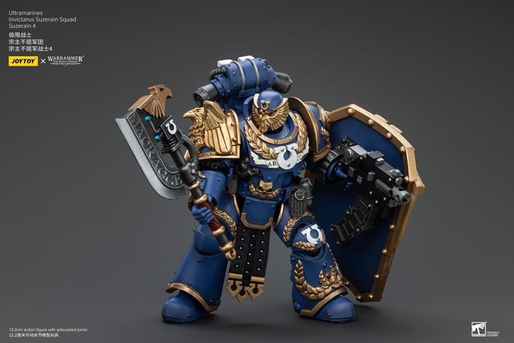 Warhammer The Horus Heresy Action Figure 1/18 Ultramarines Invictarus Suzerain Squad Suzerain 4 12cm6