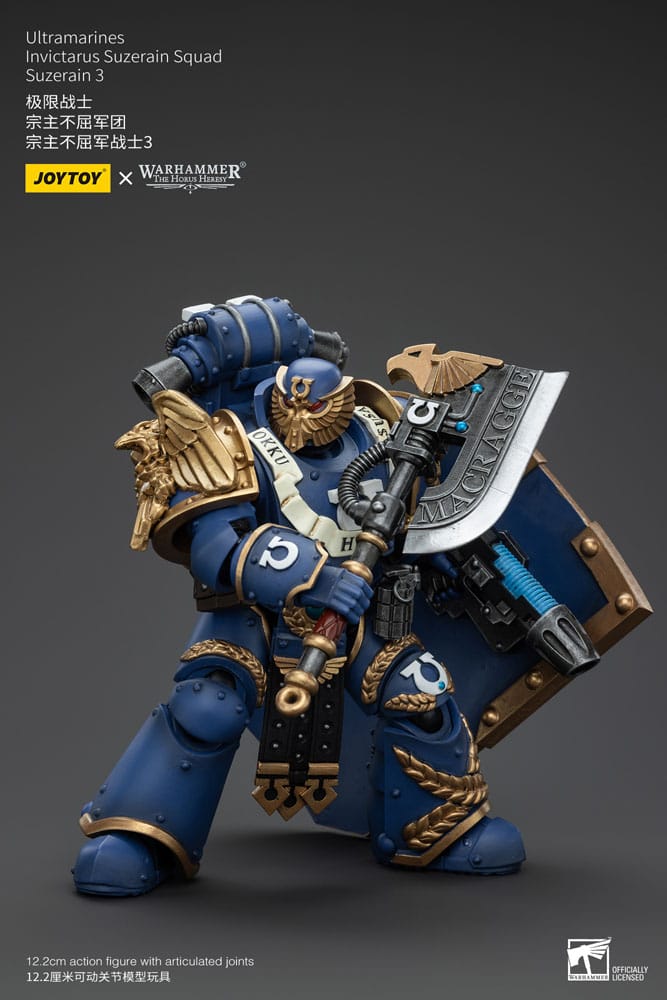 Warhammer The Horus Heresy Action Figure 1/18 Ultramarines Invictarus Suzerain Squad Suzerain 3 12cm5