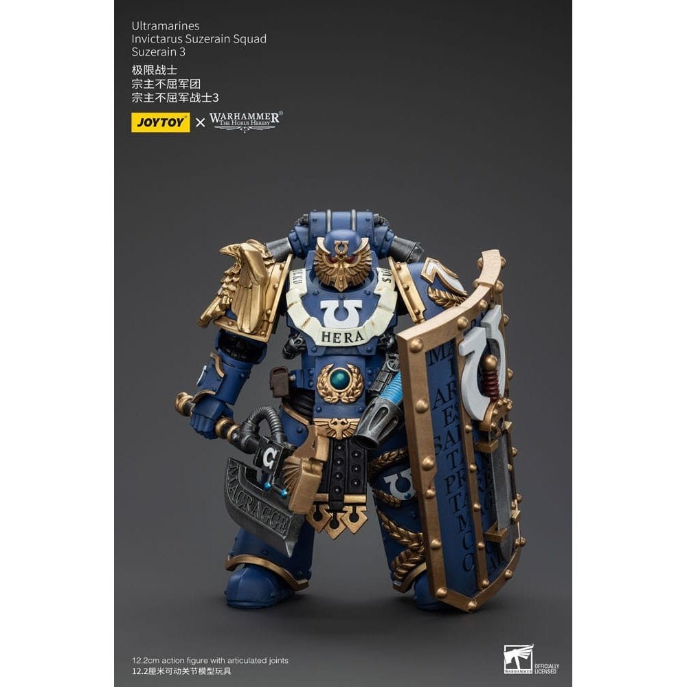 Warhammer The Horus Heresy Action Figure 1/18 Ultramarines Invictarus Suzerain Squad Suzerain 3 12cm1