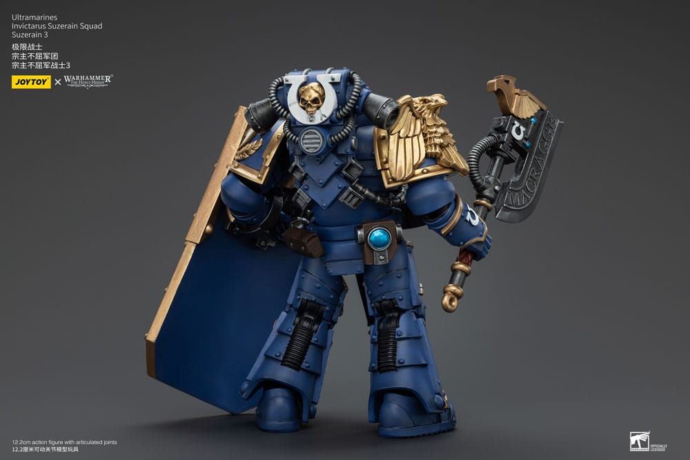 Warhammer The Horus Heresy Action Figure 1/18 Ultramarines Invictarus Suzerain Squad Suzerain 3 12cm3