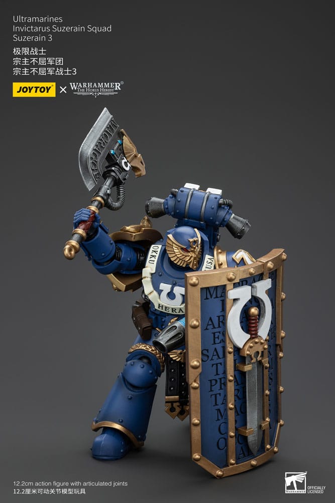Warhammer The Horus Heresy Action Figure 1/18 Ultramarines Invictarus Suzerain Squad Suzerain 3 12cm7