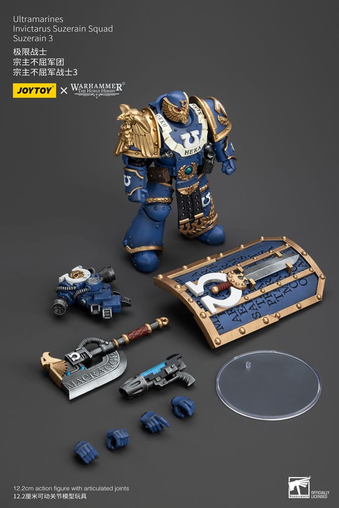 Warhammer The Horus Heresy Action Figure 1/18 Ultramarines Invictarus Suzerain Squad Suzerain 3 12cm9