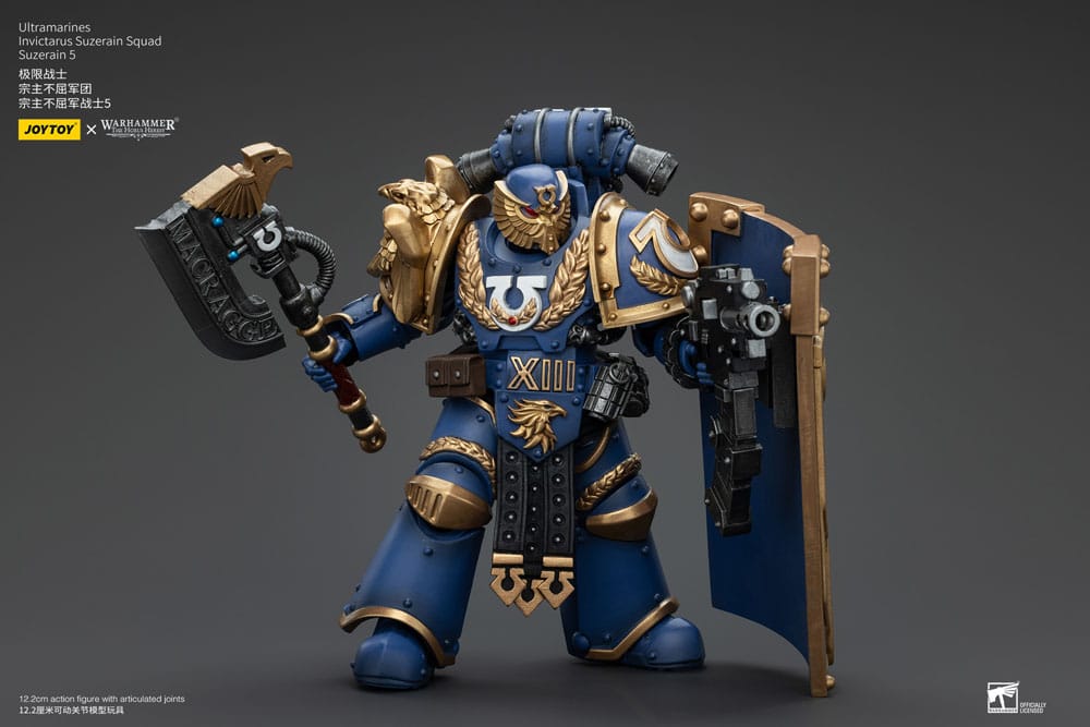 Warhammer The Horus Heresy Action Figure 1/18 Ultramarines Invictarus Suzerain Squad Suzerain 5 12cm4