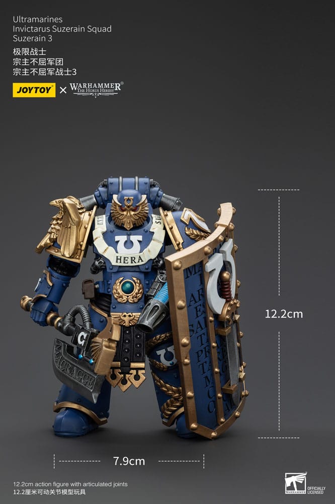 Warhammer The Horus Heresy Action Figure 1/18 Ultramarines Invictarus Suzerain Squad Suzerain 3 12cm10