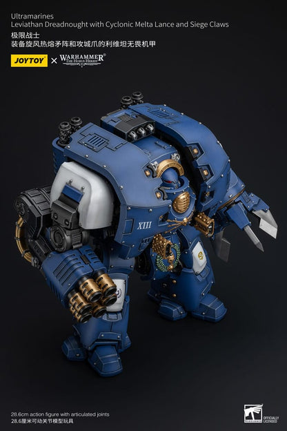 Warhammer The Horus Heresy Action Figure 1/18 Ultramarines Leviathan Dreadnought with Cyclonic Melta Lance And Siege Claws 29cm6