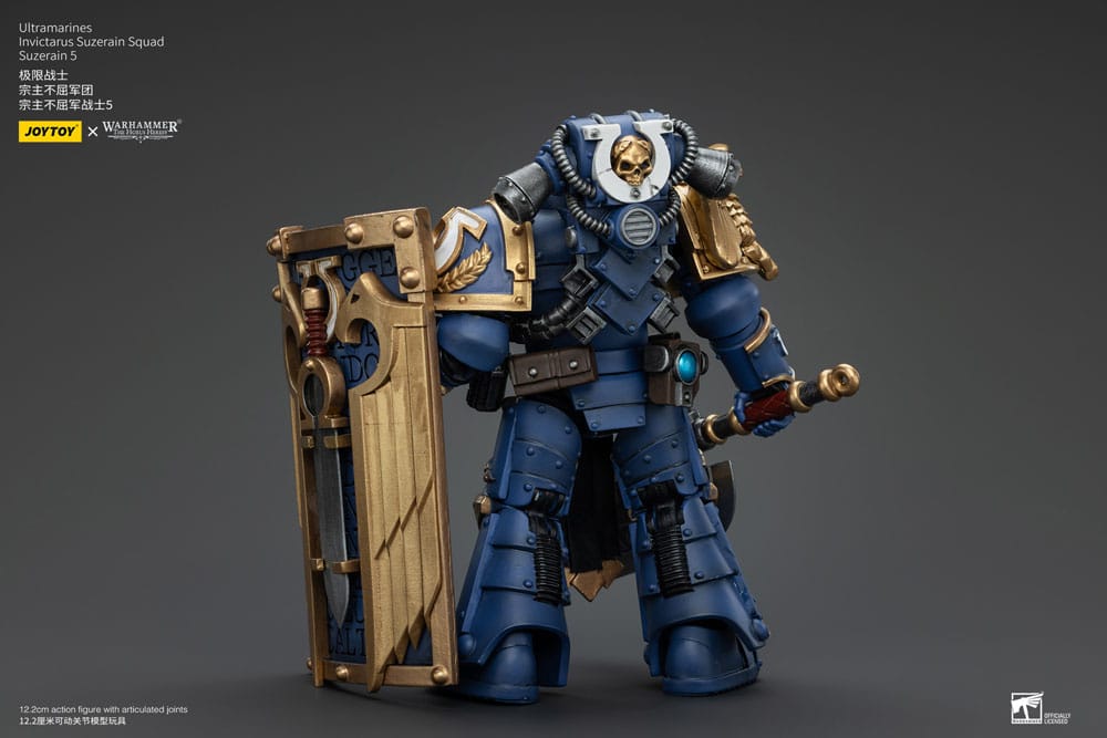 Warhammer The Horus Heresy Action Figure 1/18 Ultramarines Invictarus Suzerain Squad Suzerain 5 12cm3