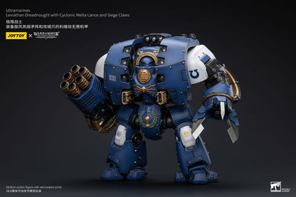 Warhammer The Horus Heresy Action Figure 1/18 Ultramarines Leviathan Dreadnought with Cyclonic Melta Lance And Siege Claws 29cm7